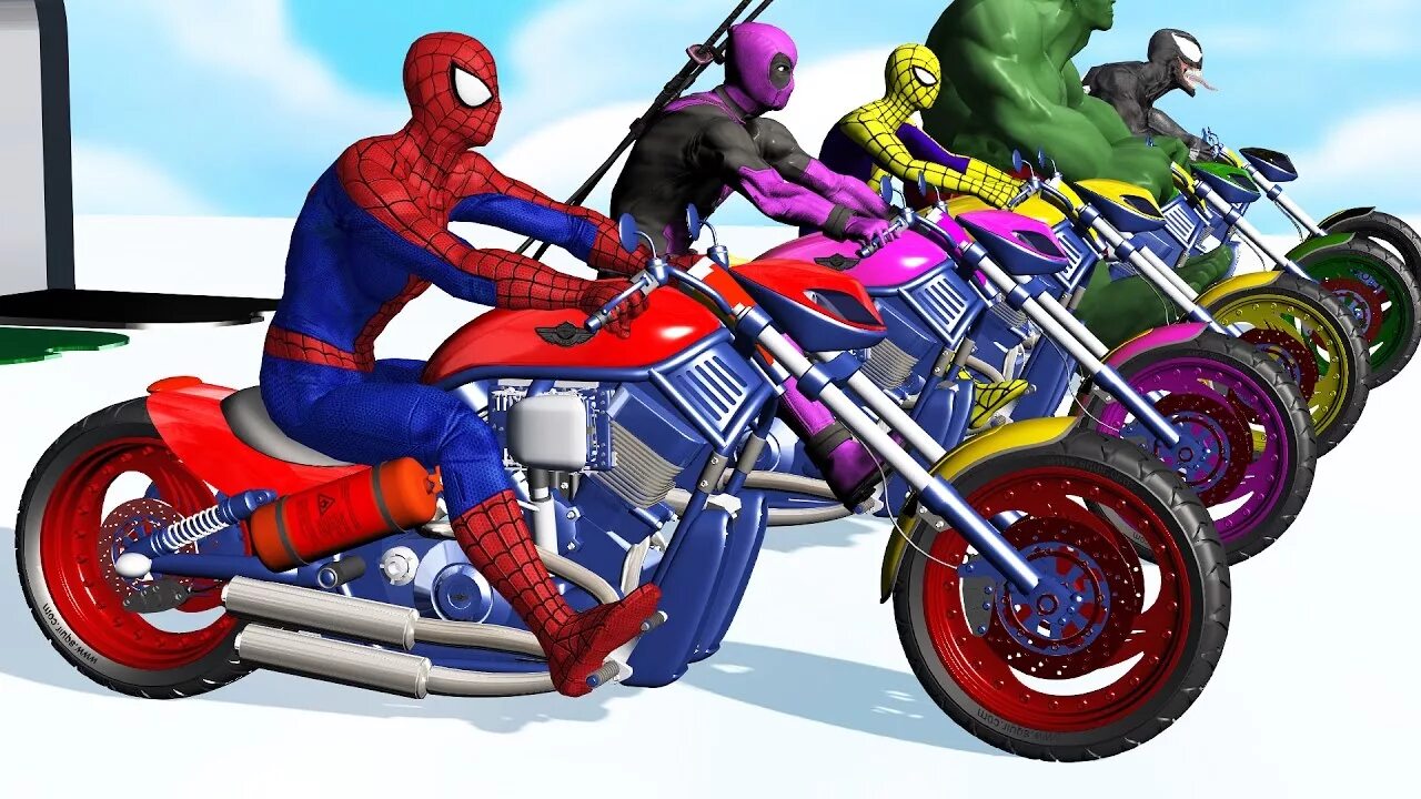 Включи мопед. Спайдер байк человек паук. Человек паук на мотоцикле. Мотоциклы супергероев. Человек паук наматацыкли.