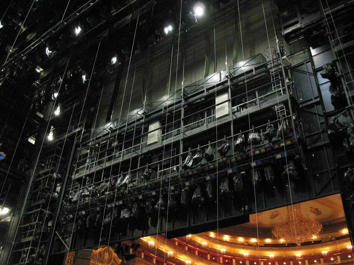 Колосники театральные. Звуковое оборудование театра. Концертный звукорежиссер. Театральная аппаратура. Театральное оборудование.