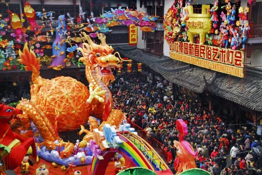 Celebrating chinese new year