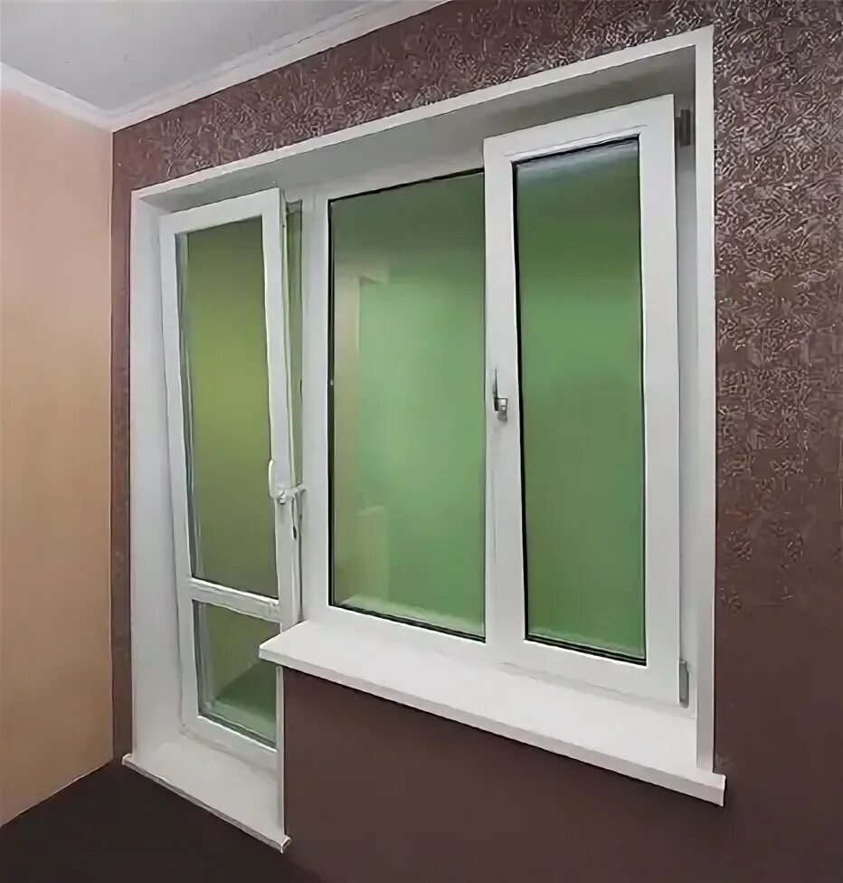 Балконные поворотно откидные двери