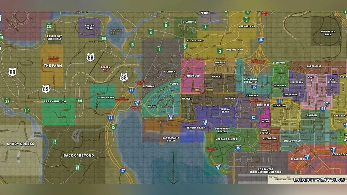 Map samp