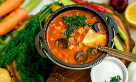 Рецепт солянки мясной простой