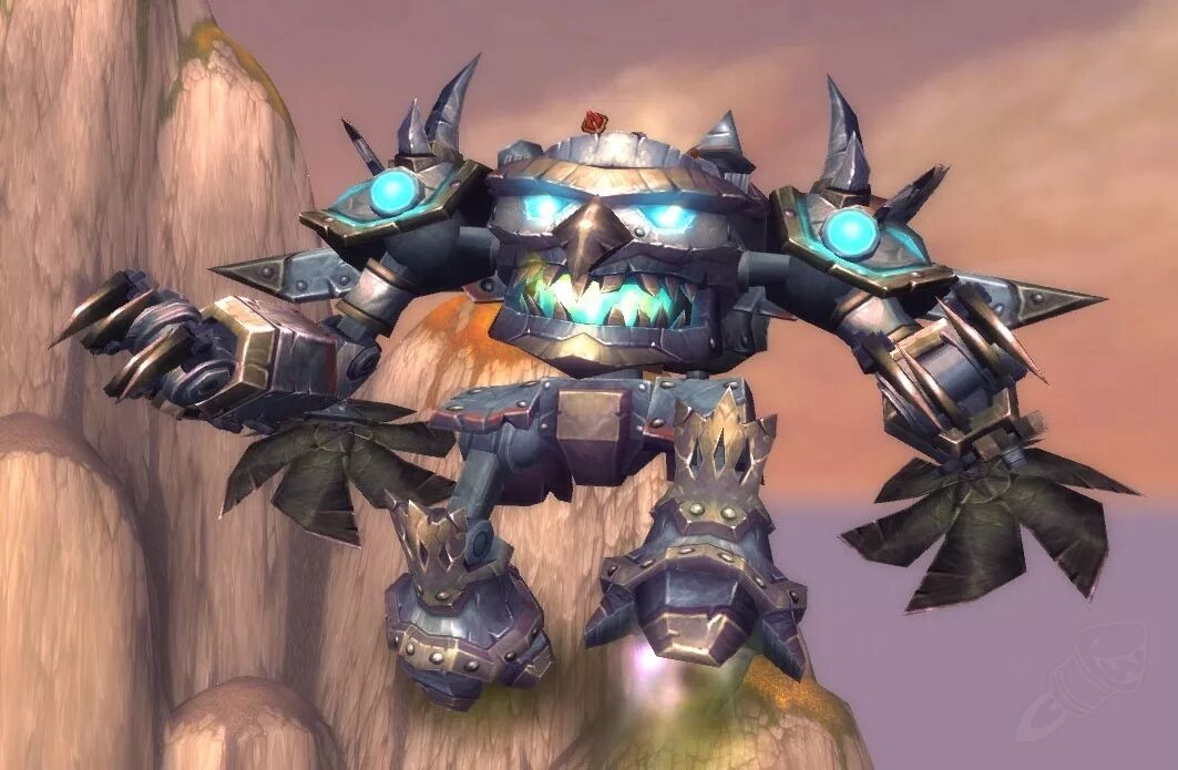 Clean wow робот. Маунт робот wow. небесный голем маунт. ездовой голем вов. небесный голем вов.