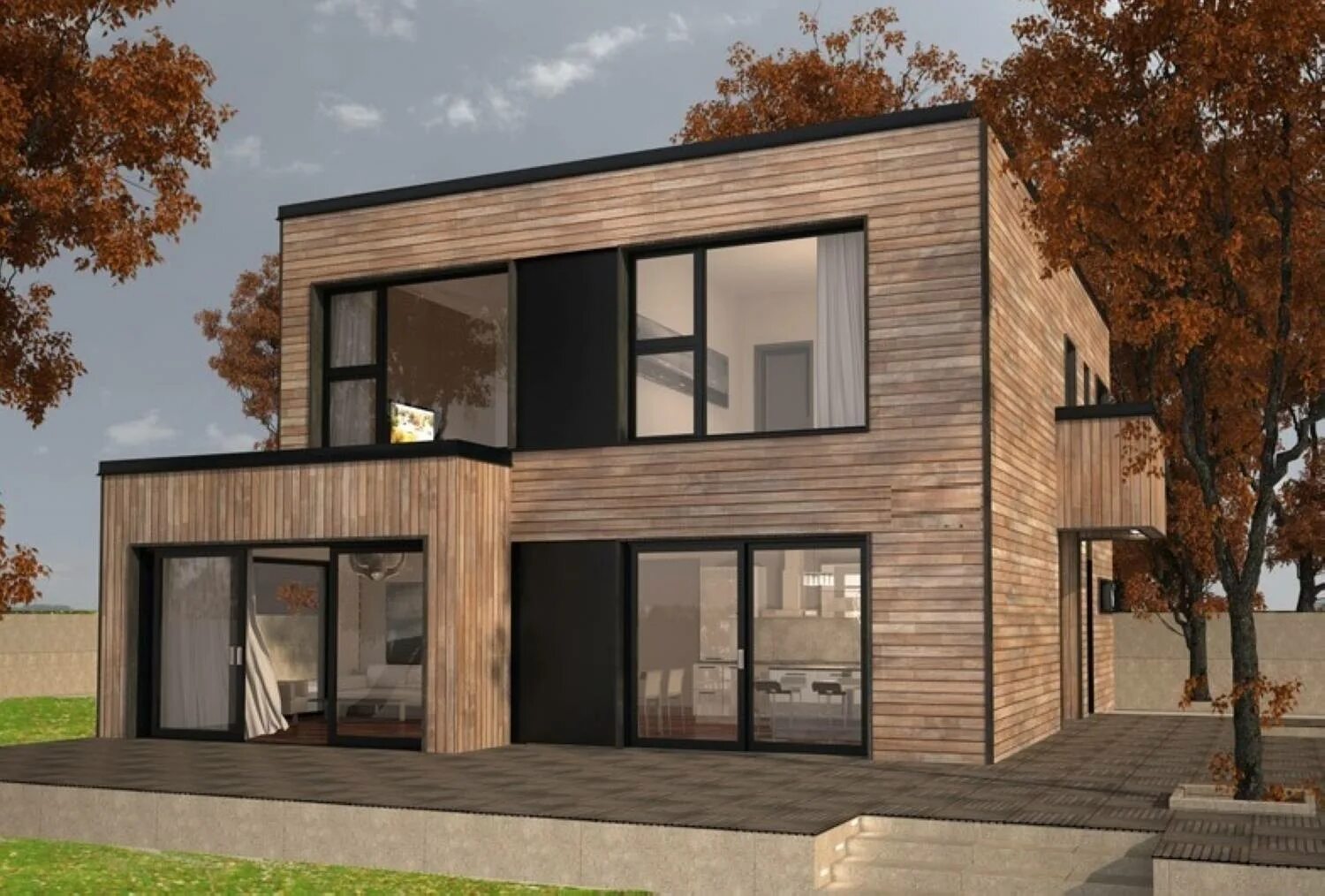 Коттедж в современном стиле. Проекты хай тек двухэтажный. Маленький домик с плоской крышей. Проекты домов с плоской крышей. Дом с плоской крышей монолит 170 м.