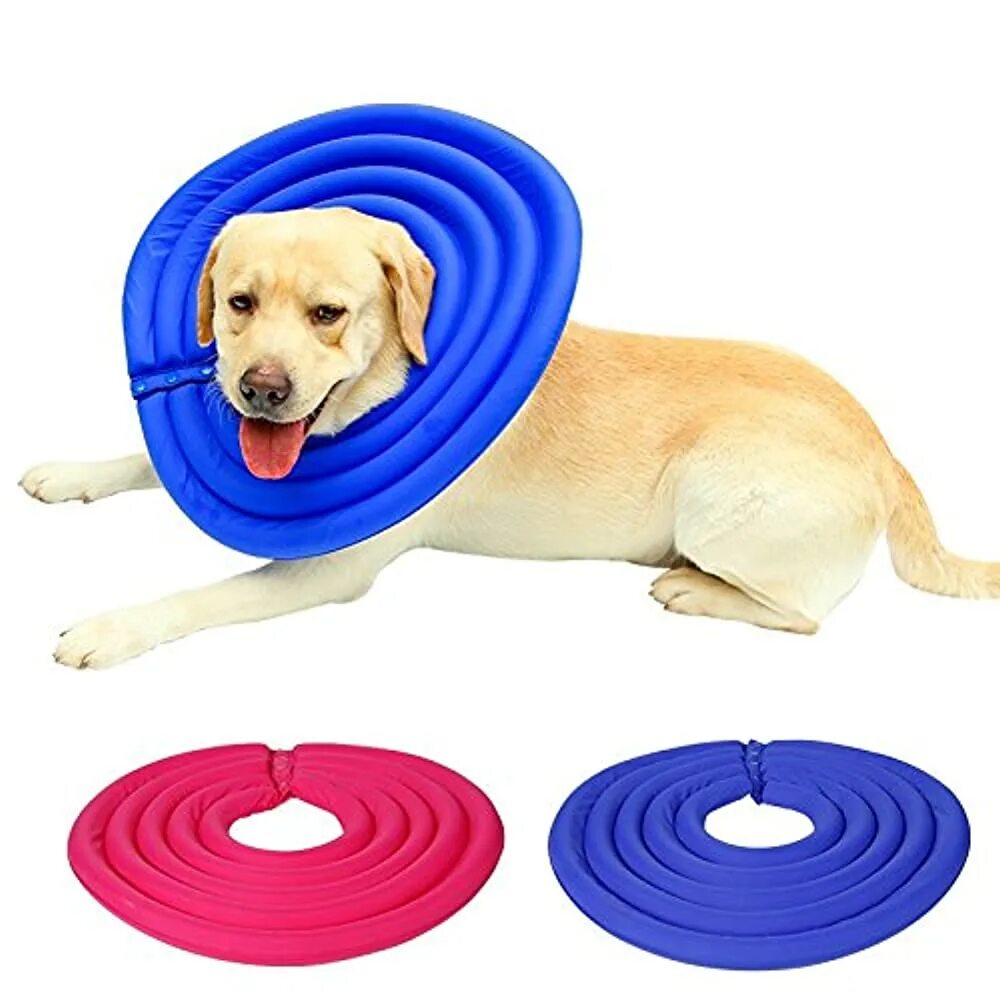 Воротник для собаки. Защитный воротник kruuse buster soft collar. элизабет воротник для собак. послеоперационный воротник для собак. надувной воротник для собак.