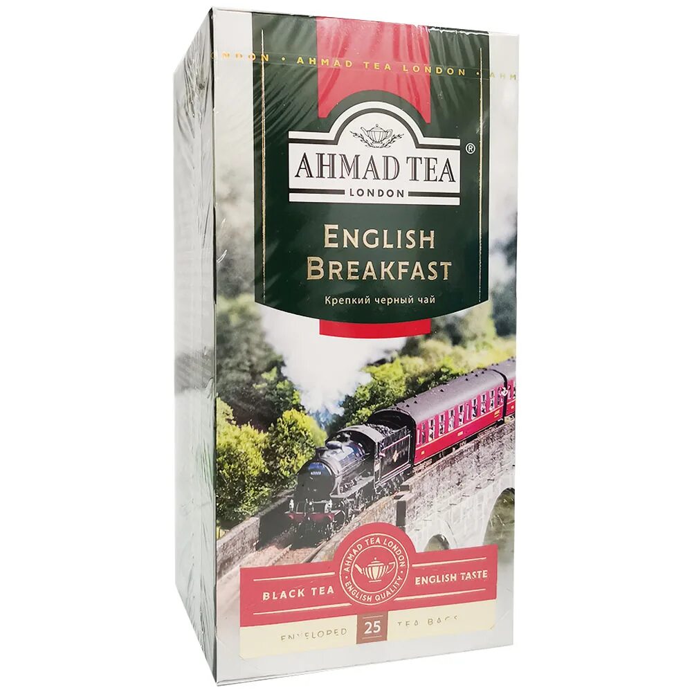 Ахмад английский завтрак. Чай Ahmad Tea 25*2. Чай Ahmad Tea English Breakfast черный (2г x 100шт), 200г. Чай Ахмад английский завтрак.