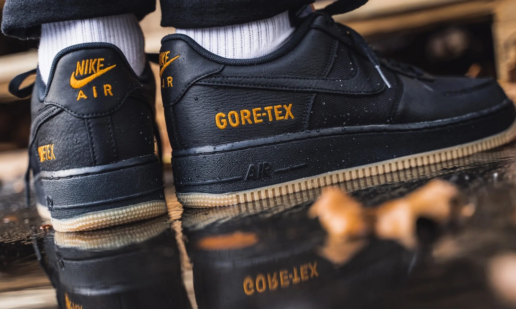 Nike Air Force 1 Gore-Tex. Nike Air Force 1 Gore-Tex Black. Nike Air Force 1 Gore-Tex High Black. Nike Air Force 1 Low Gore-Tex.