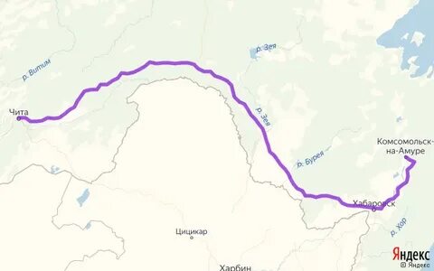 Абакан чита расстояние