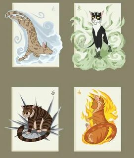 Кот стихия