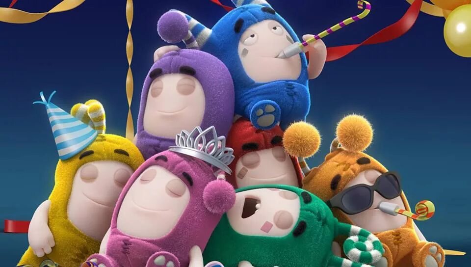 Oddbods Телепузы. Oddbods 2017.