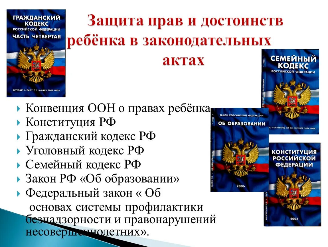 Русская конвенция. Защита прав и достоинств ребенка. Конституция о правах ребенка.