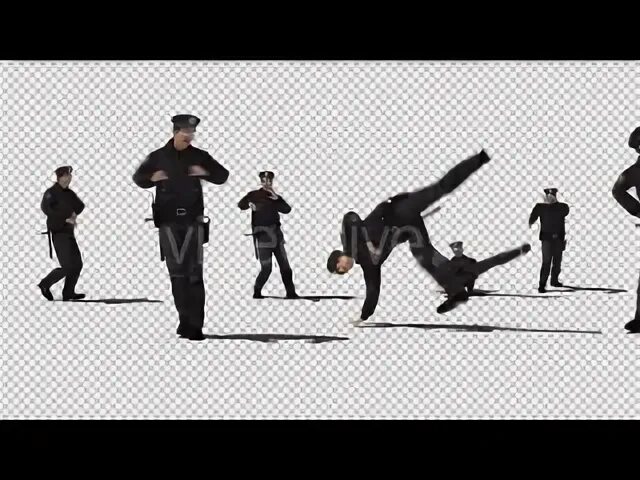 Dancing policeman