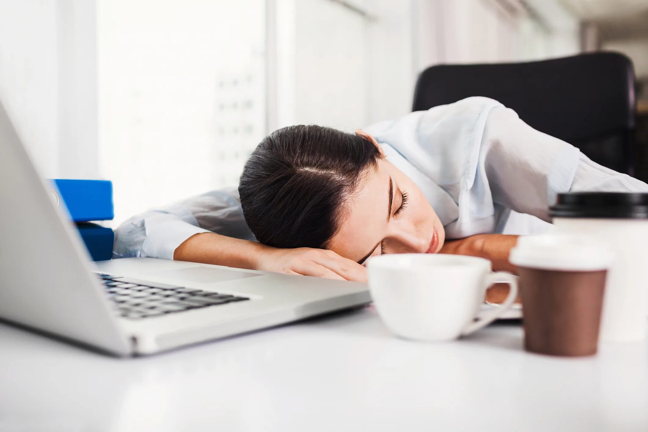 I was too tired to working