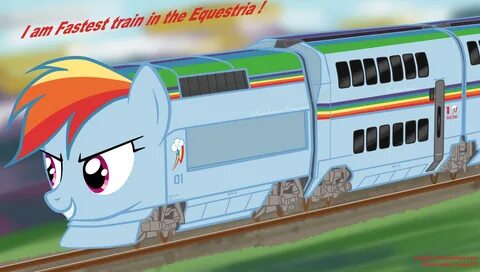 The trains may