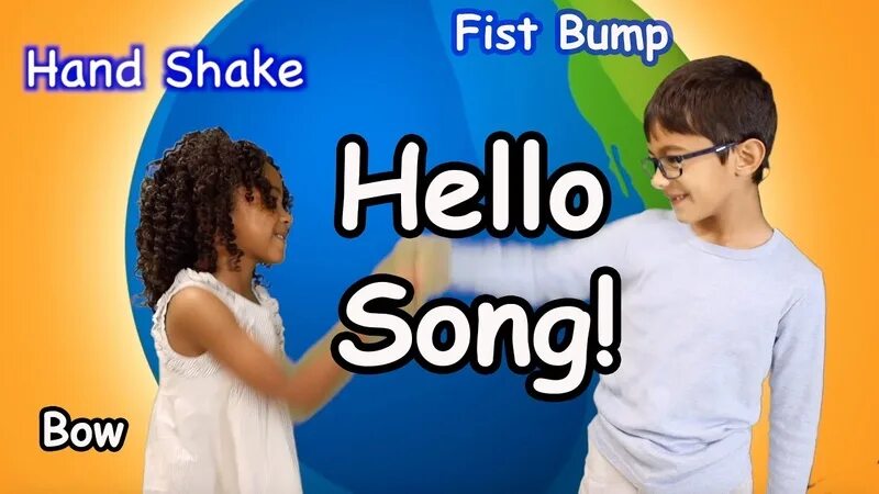 Everyone everyone around is. Песня hello Kids. Hello Song for children. Let's Shake hands hello Song for Kids. Hello hello Original Kids Song super simple Songs.