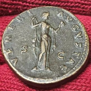 Römisches Kaiserrreich Sesterz 138 - 141 Faustina die ältere good very fine...