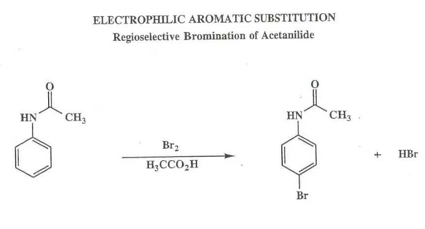 Ацетанилид br2 ch3cooh механизм. Бромирование ацетанилида. Ацетанилид и бром. Бромирование ацетанилида механизм. Анилин и бромная вода реакция