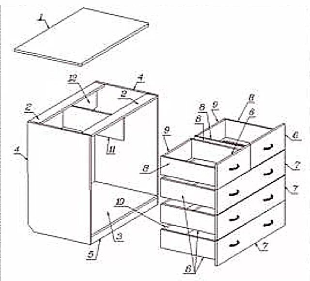 Сборка мебели ящиков. Комод сборочный чертеж с размерами. Схема сборки комода 5 ящиков ЛДСП. Схема сборки комода 5 ящиков. Тумба b.2.4.01.4.0.0 сборка.