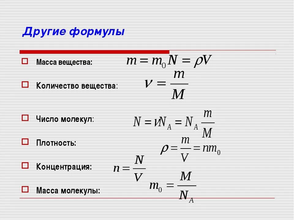 Плотность частицы равна. Количество молекул формула в химии. Формула нахождения количества вещества в химии. Формула нахождения количества вещества через массу вещества. Формула нахождения массы вещества в химии.