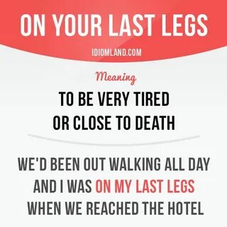 Last legs