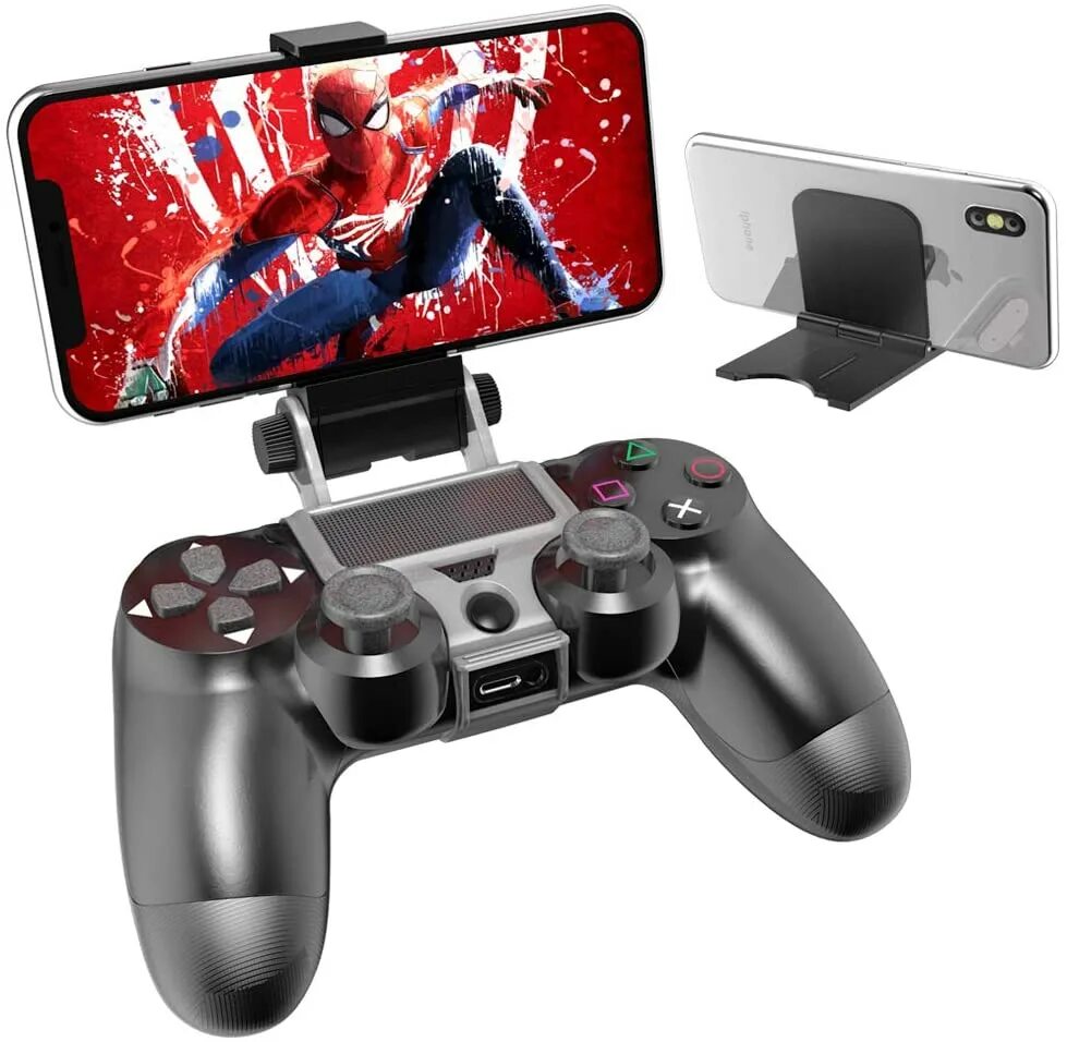 Подставка для Dualshock ps4. Подставка для геймпада ps4 Дэдпул. Держатель телефона для геймпада ps5. Держатель Dualshock 4. Джойстик пс на телефон