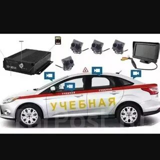 Камеры на учебный автомобиль
