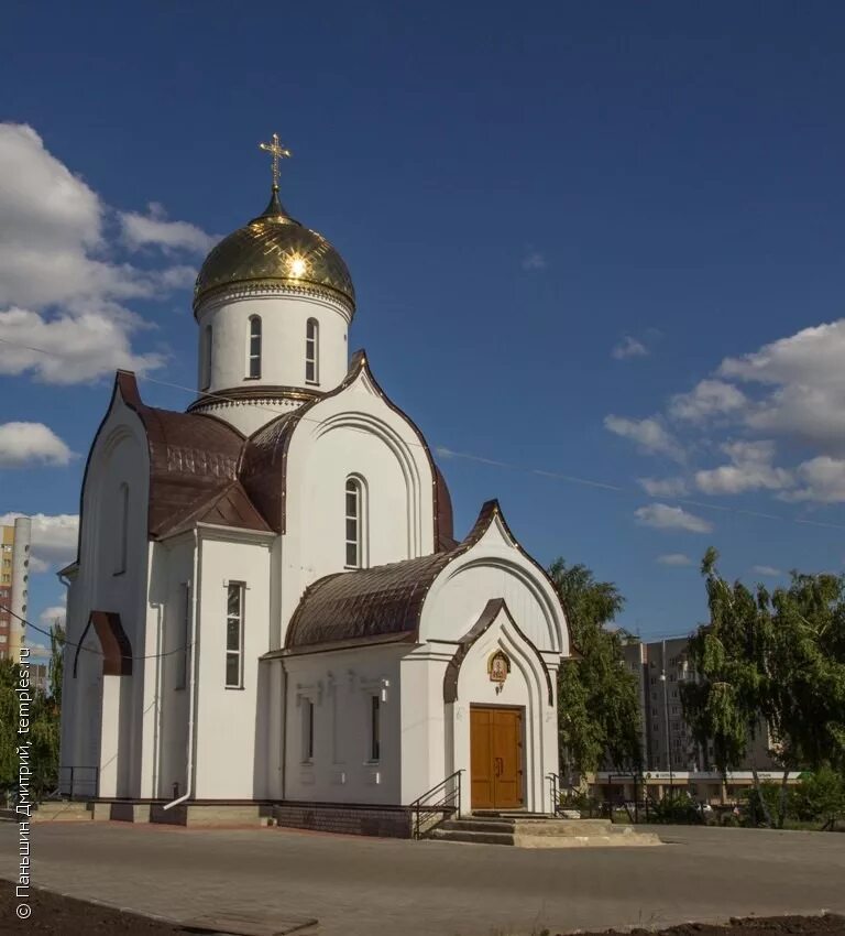 Храм левый берег. Александро-Невская Церковь Воронеж.