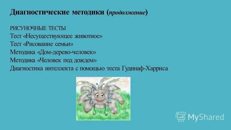 Результаты несуществующего животного