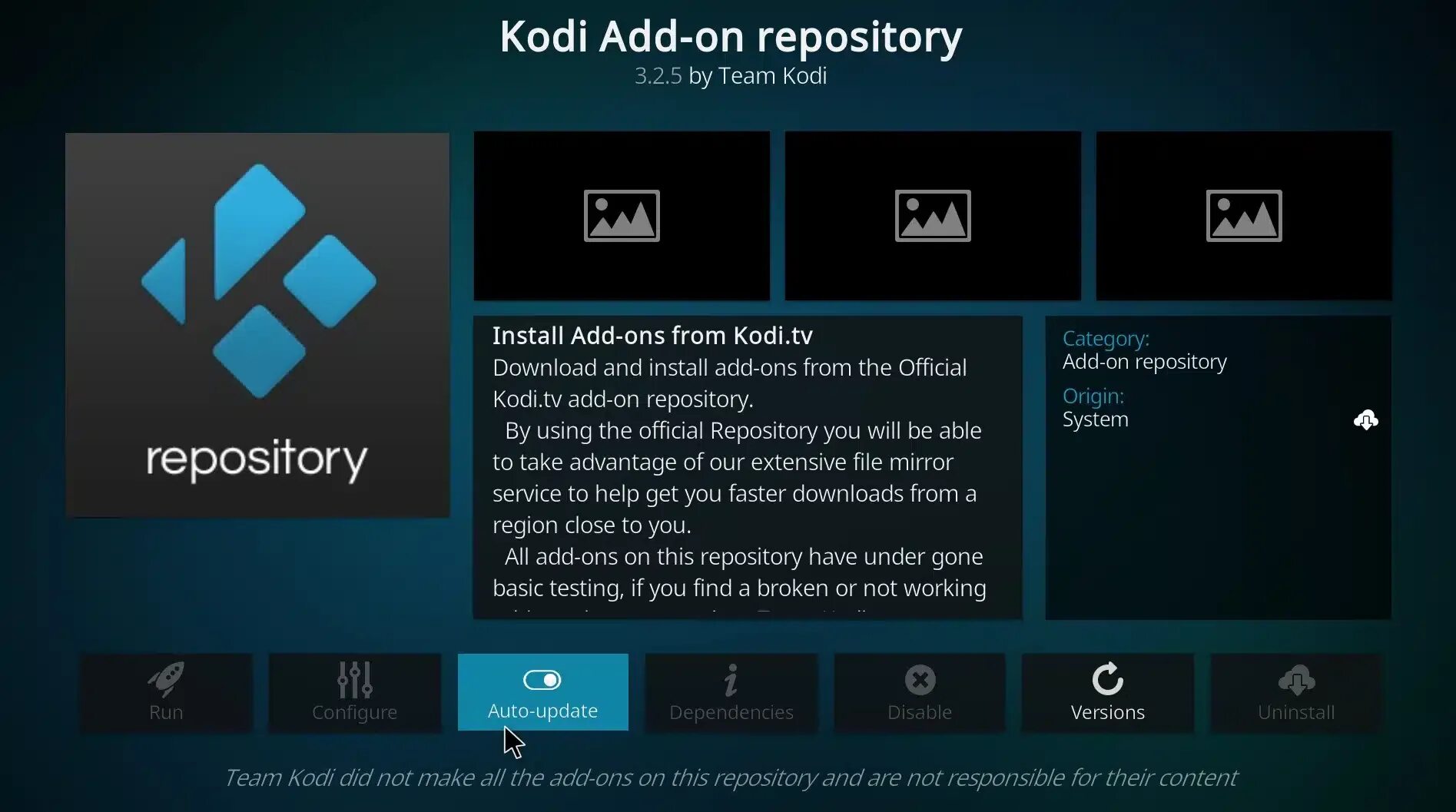 Kodi. Using Kodi. Репозитории для Kodi. Kodi fuse Theme.