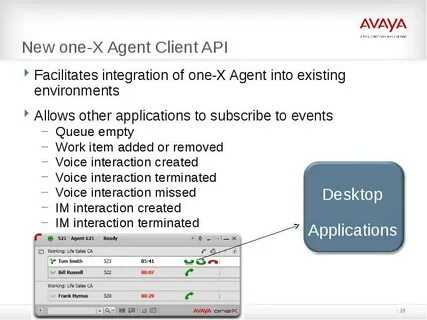 Avaya one x
