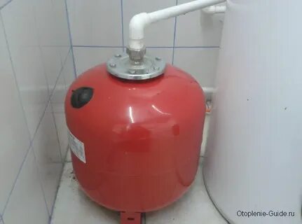 Установка расширительного бачка закрытого типа
