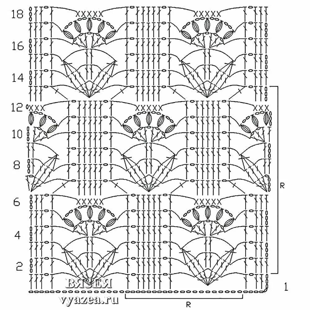 Рисунок крючком. Узоры крючком со схемами. Красивые узоры крючком со схемами. Ажурные узоры крючком. Вертикальный узор крючком