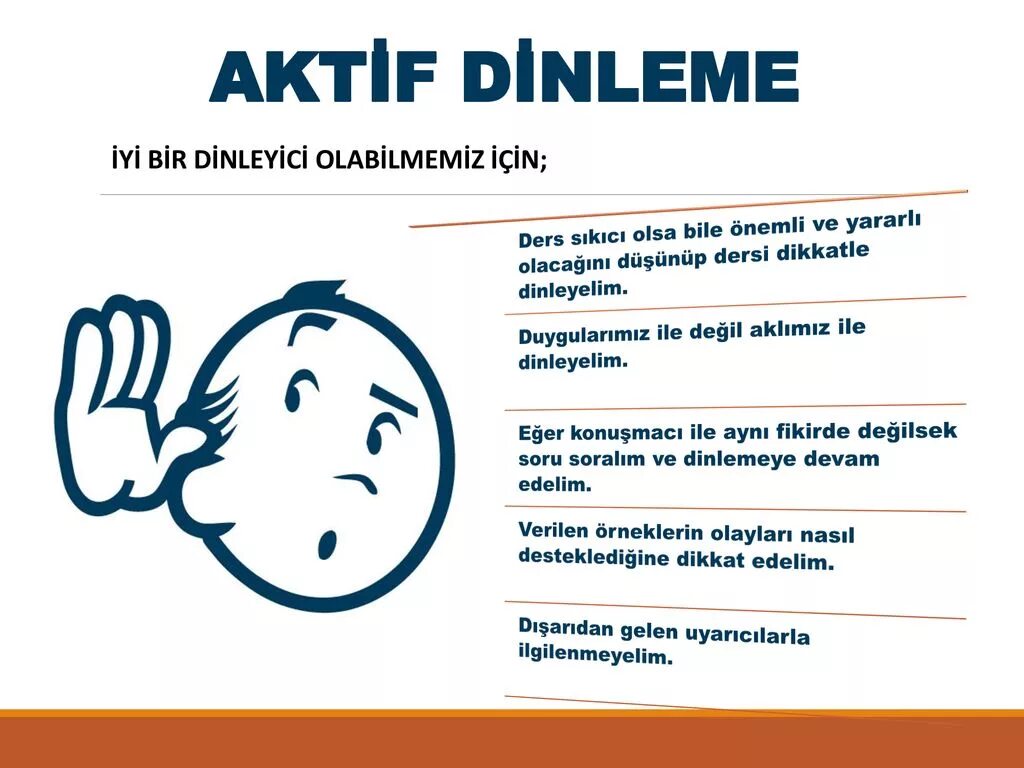 Iyi bir. Dinleme.