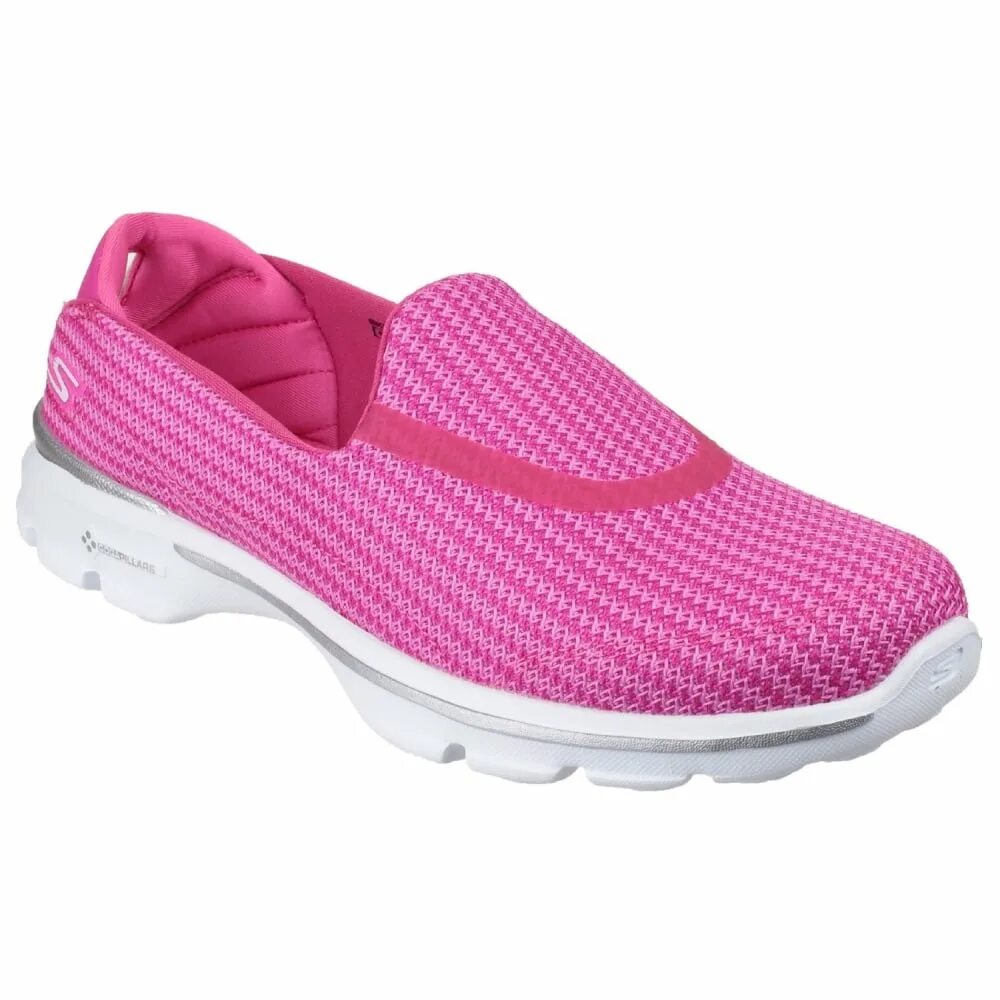 Кроссовки Skechers go walk 3. Скетчерс 52913. Skechers кроссовки фуксия. Skechers кроссовки женские. Skechers купить в москве женские