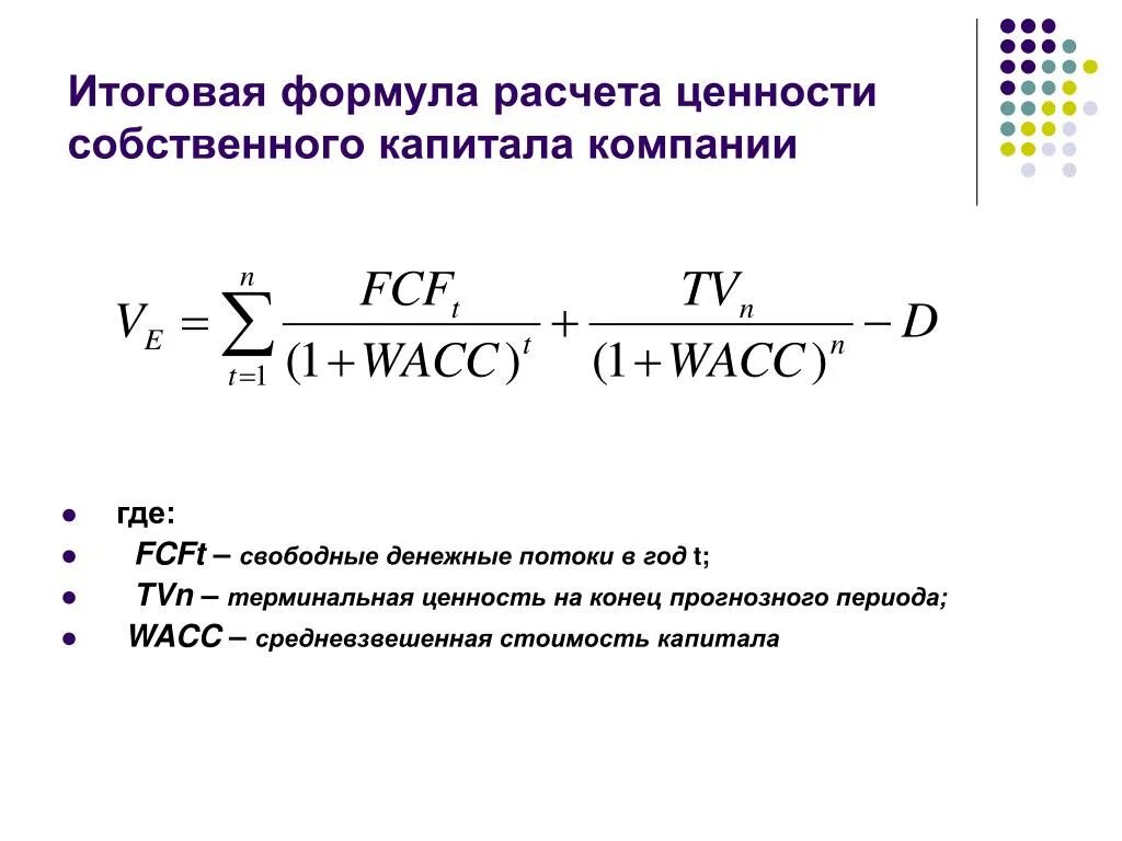 Собственный капитал предприятия формула. Формула расчета стоимости собственного капитала. Формула расчета капитала организации. Формула расчета собственного капитала организации.