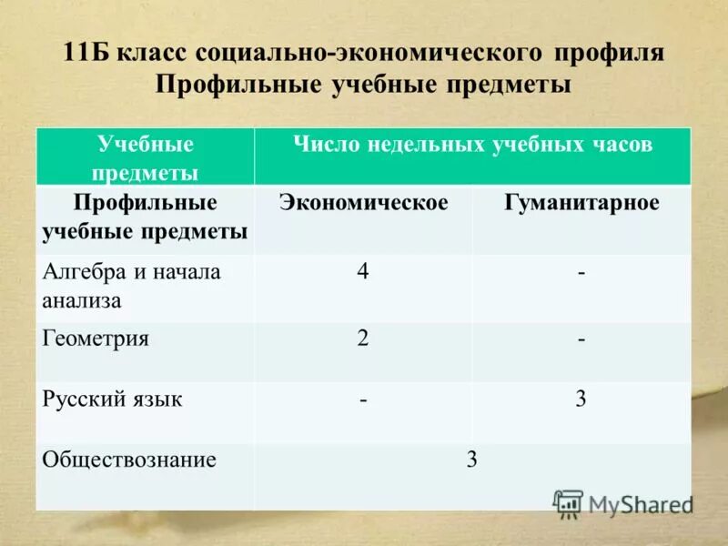 Социальная экономика профиль