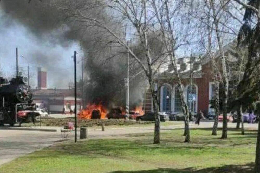 В донецке взорван штаб