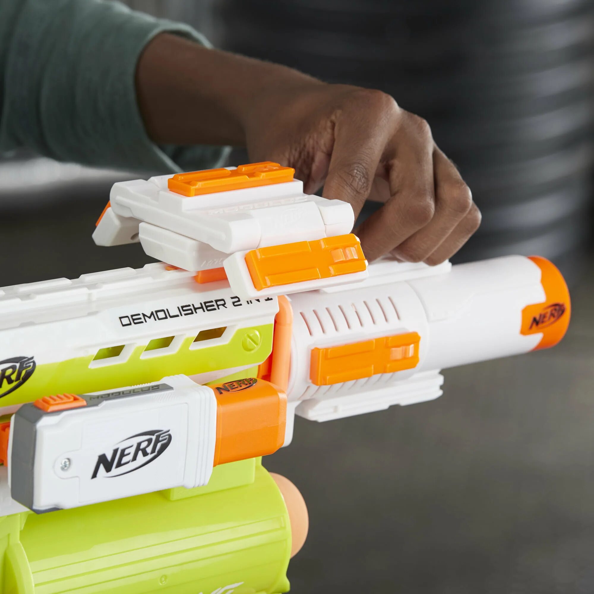 Nerf modulus. Бластер НЕРФ Модулус. НЕРФ Элит Модулус. Бластер НЕРФ Модулус Demolisher. НЕРФ разрушитель Модулус.