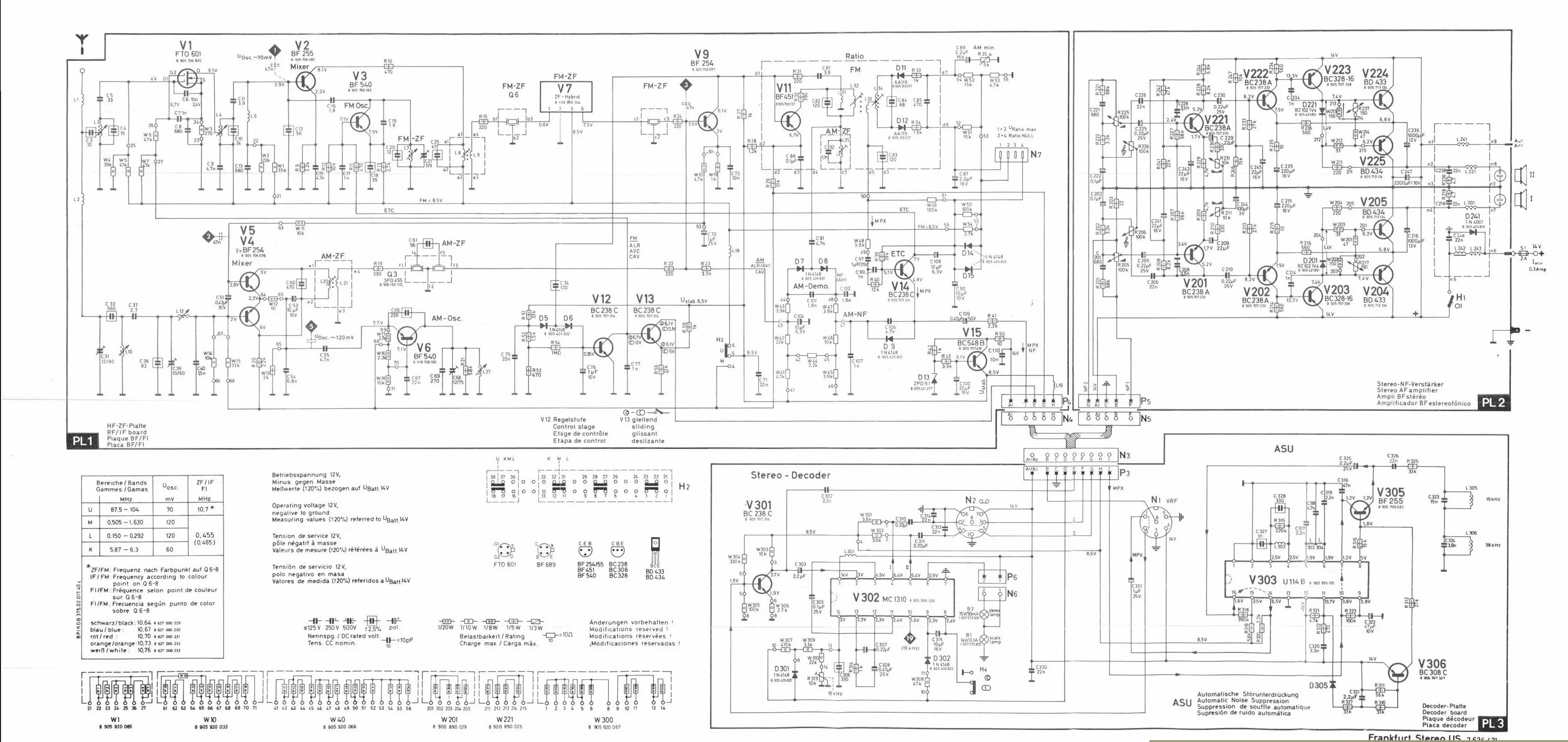 Схема микросхем в автомагнитоле блаупункт бремен мр74 BLAUPUNKT RCM128 SCH Service Manual download, schematics, eeprom, repair info fo