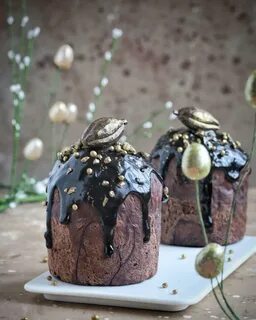 Кулич с шоколадными каплями