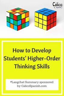 Higher order thinking