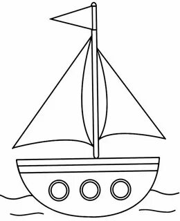 Рисунок кораблика