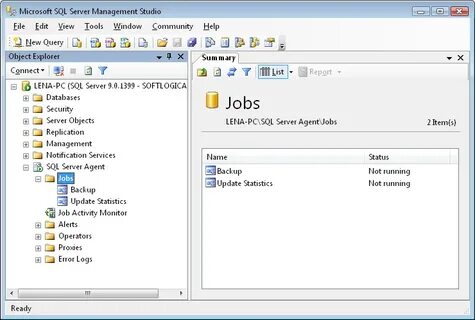 Sql server job