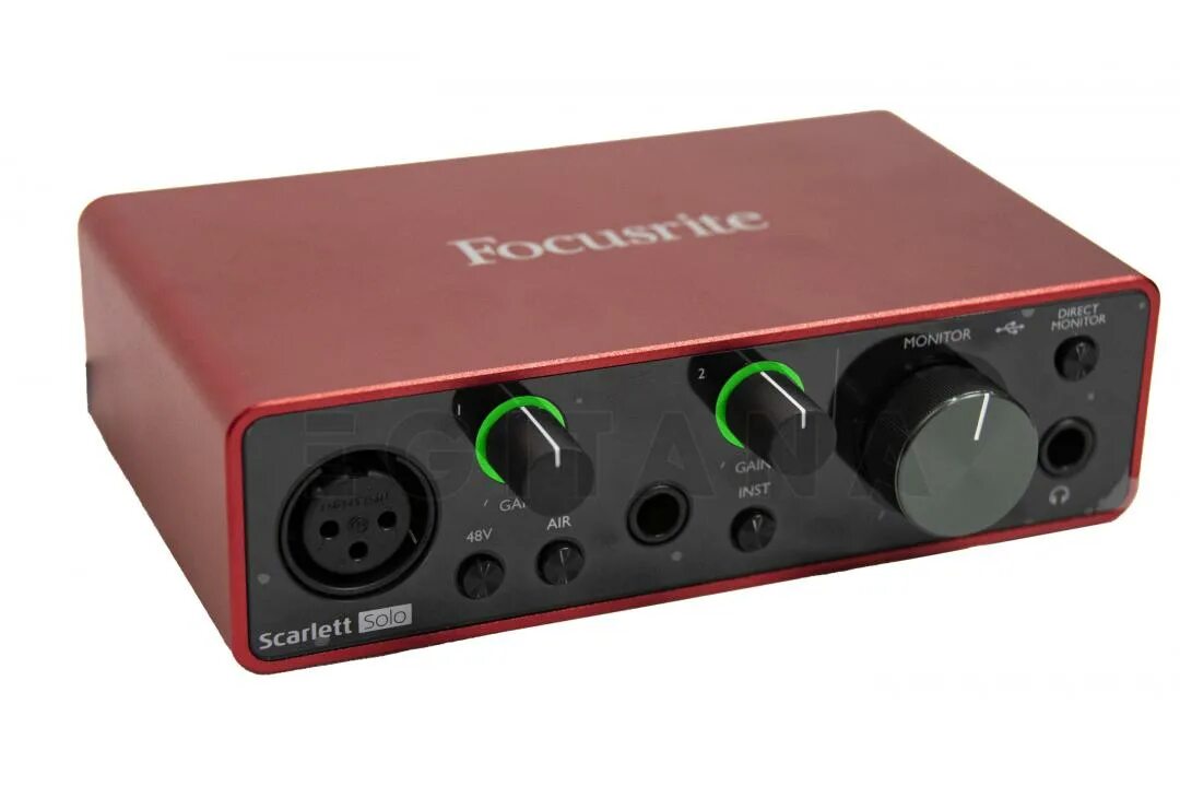 Focusrite Scarlett Solo 3nd Gen Драйвер