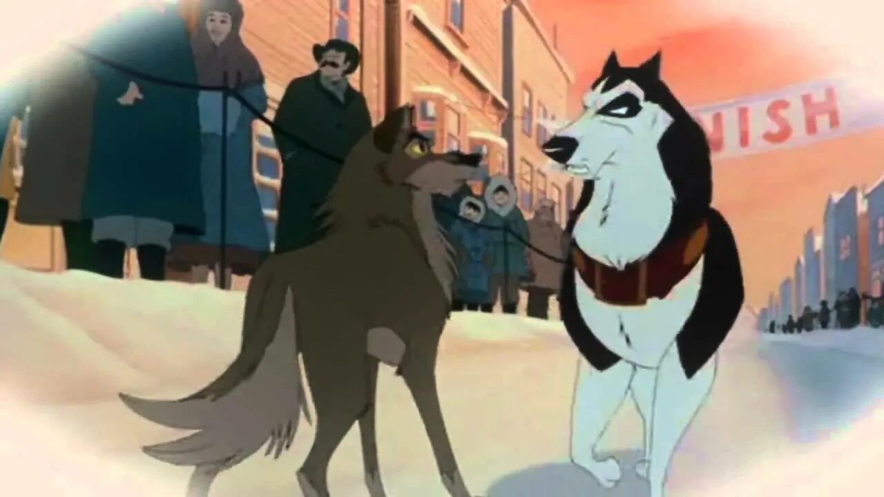 Волчица анью балто. Балто и эная. Тундровый волк. Балто мультфильм 1995. Арктический волк стартрек.