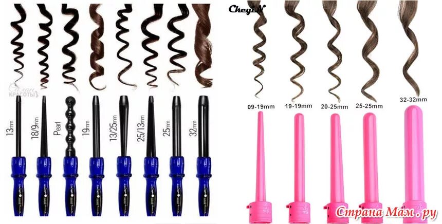 Кудры на 32 мм плойки. Завивка плойкой на длинные волосы. Плойка 32mm. Размеры кудрей. Бигуди шейперы wella.