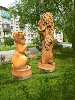Парк деревянных скульптур древландия пенза