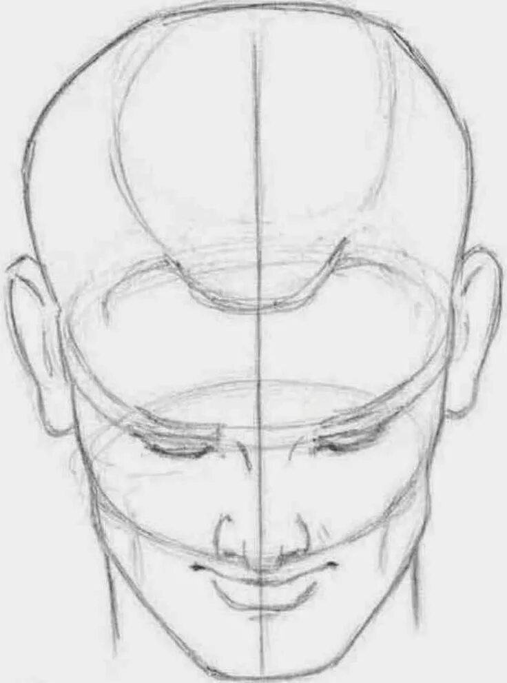 Рисунки сверху вниз. Рисование головы. Наброски головы. Рисование головы человека. Эскиз головы.