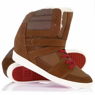 Dc shoes коричневые