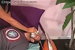 Foot stuck in glue
